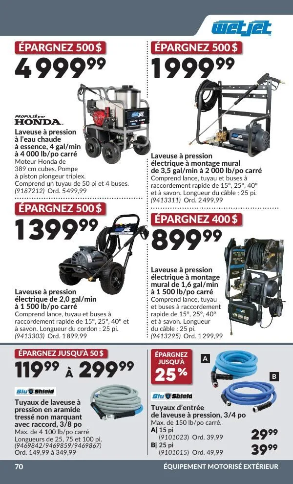Page 71 de la Circulaire Princess Auto du 28 juillet au 9 août 2026