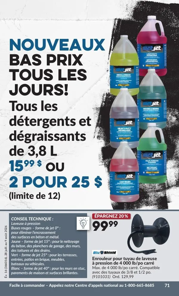 Page 72 de la Circulaire Princess Auto du 28 juillet au 9 août 2026