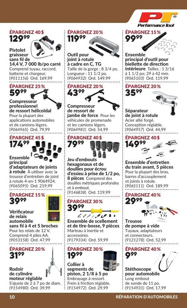 Page 15 de la Circulaire Princess Auto du 30 juin au 12 juillet 2026