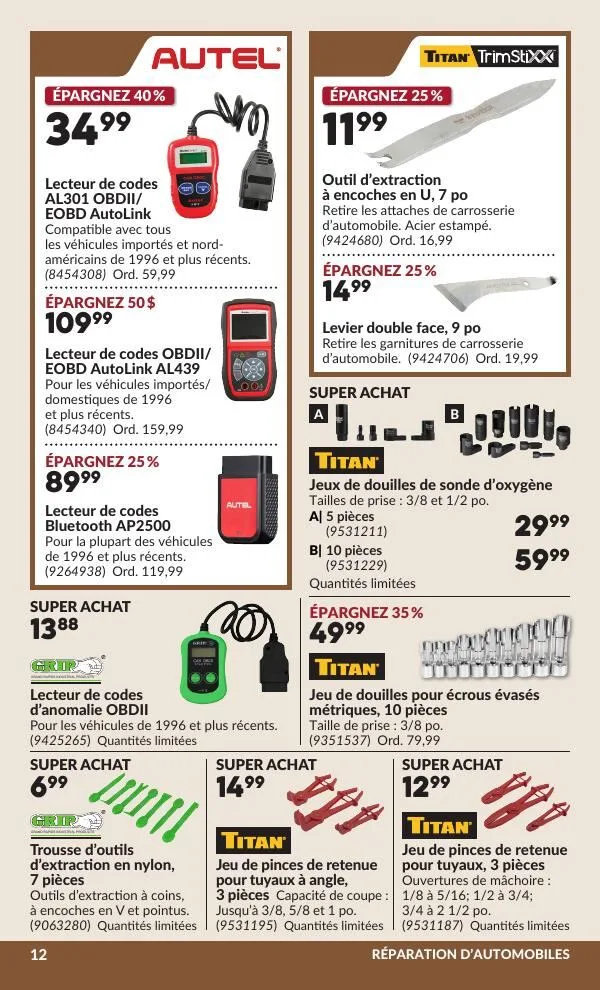 Page 17 de la Circulaire Princess Auto du 30 juin au 12 juillet 2026
