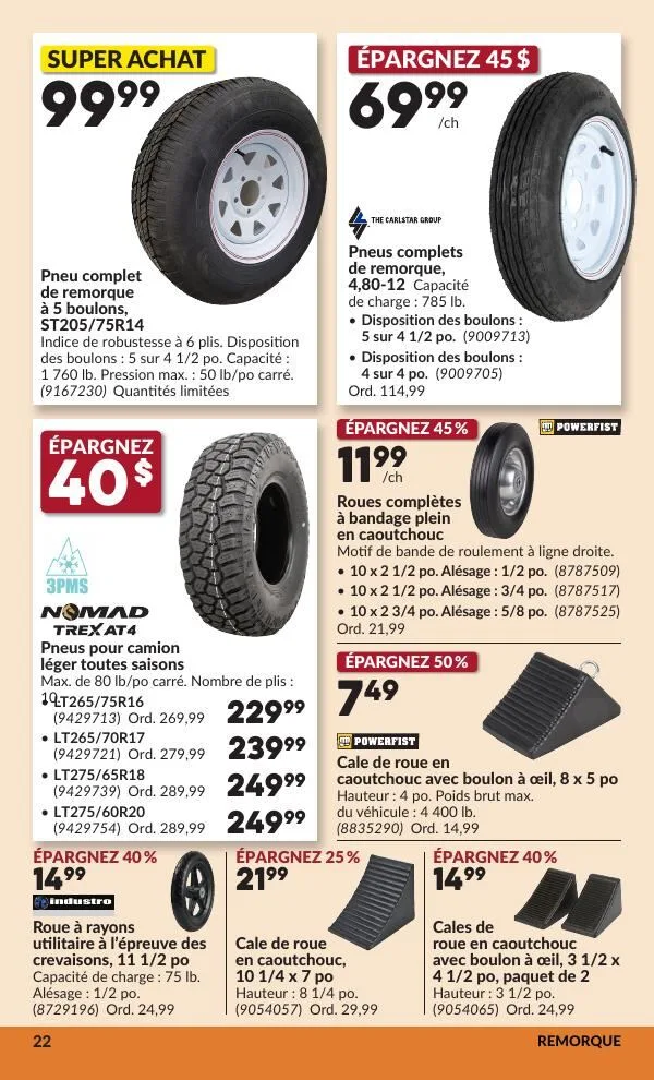 Page 27 de la Circulaire Princess Auto du 30 juin au 12 juillet 2026