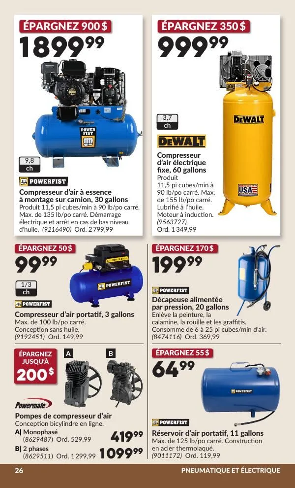 Page 31 de la Circulaire Princess Auto du 30 juin au 12 juillet 2026