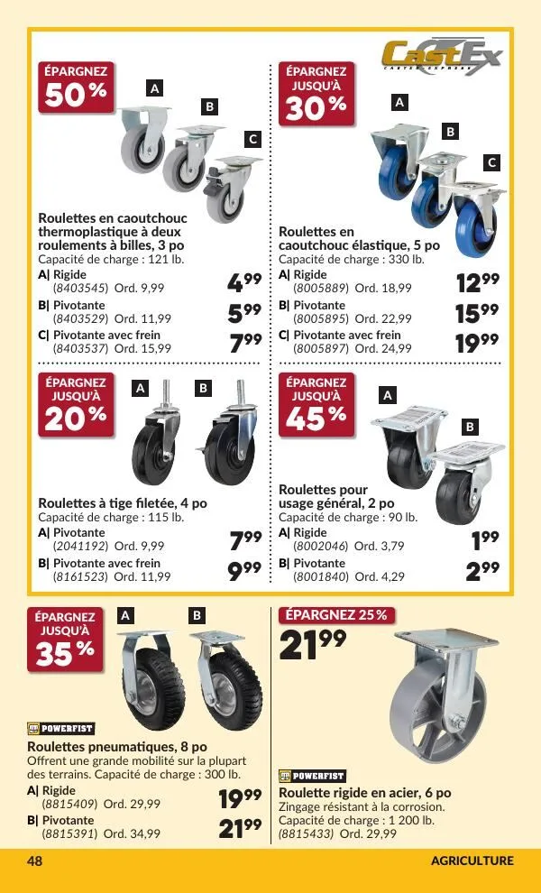 Page 53 de la Circulaire Princess Auto du 30 juin au 12 juillet 2026