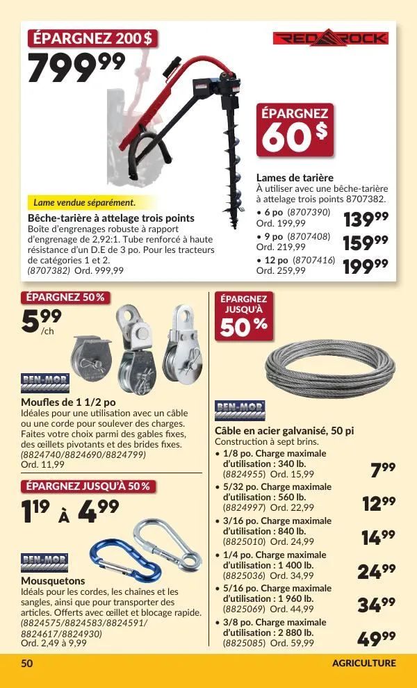 Page 55 de la Circulaire Princess Auto du 30 juin au 12 juillet 2026