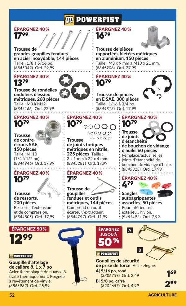 Page 57 de la Circulaire Princess Auto du 30 juin au 12 juillet 2026