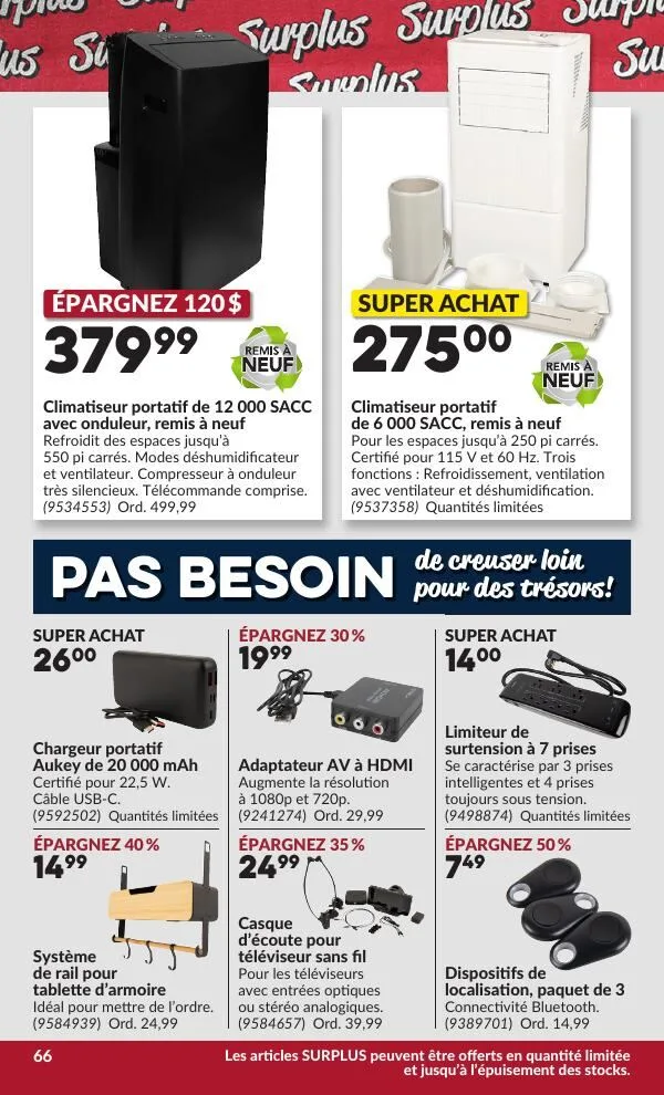 Page 71 de la Circulaire Princess Auto du 30 juin au 12 juillet 2026