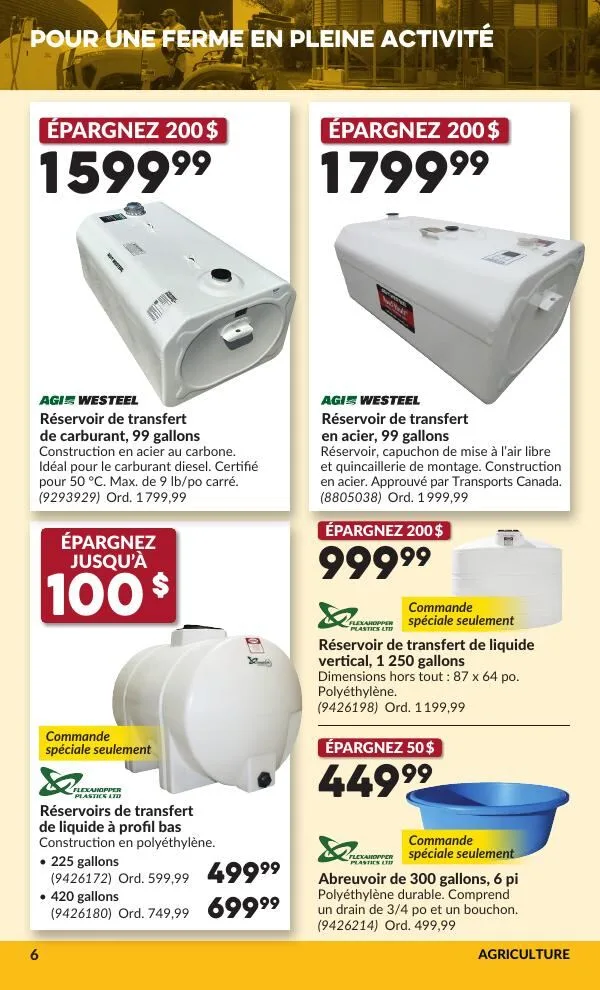 Page 9 de la Circulaire Princess Auto du 7 au 19 avril 2026