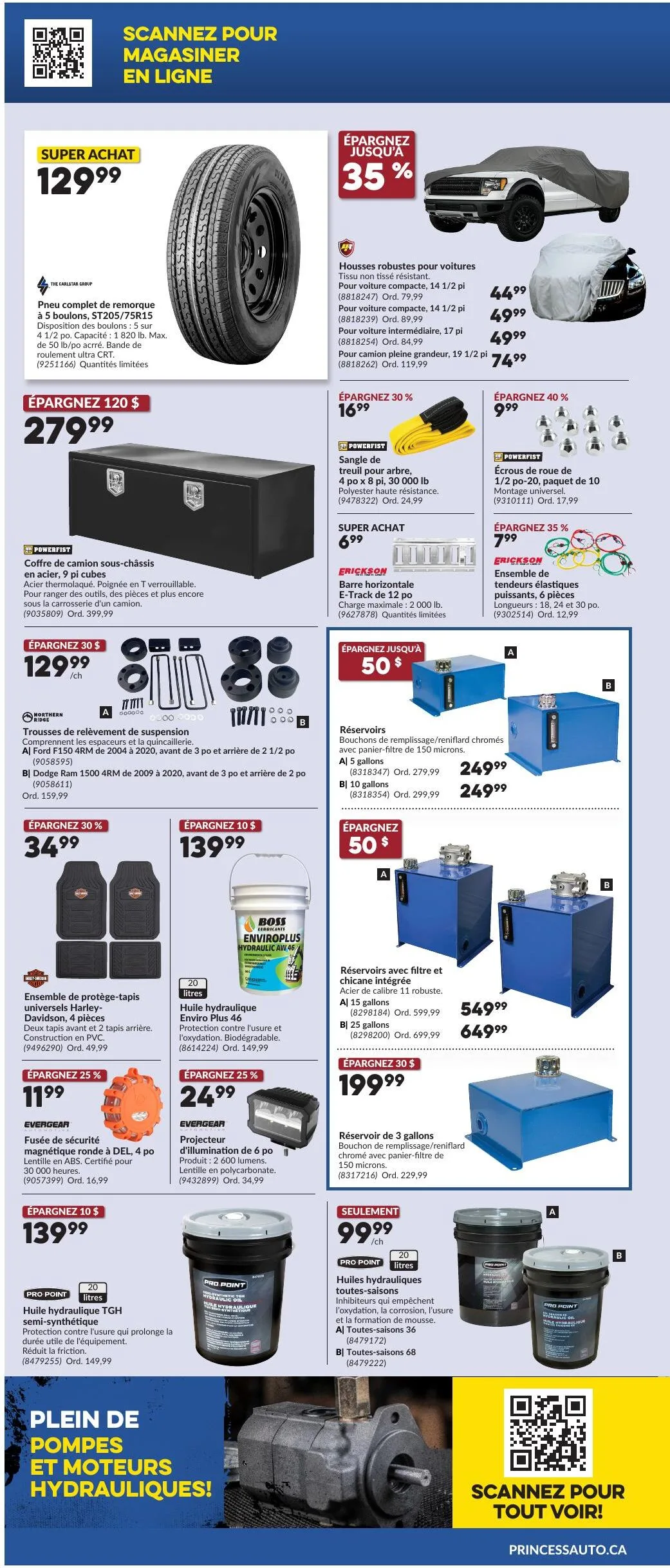 Page 6 de la Circulaire Princess Auto du 7 au 19 juillet 2026