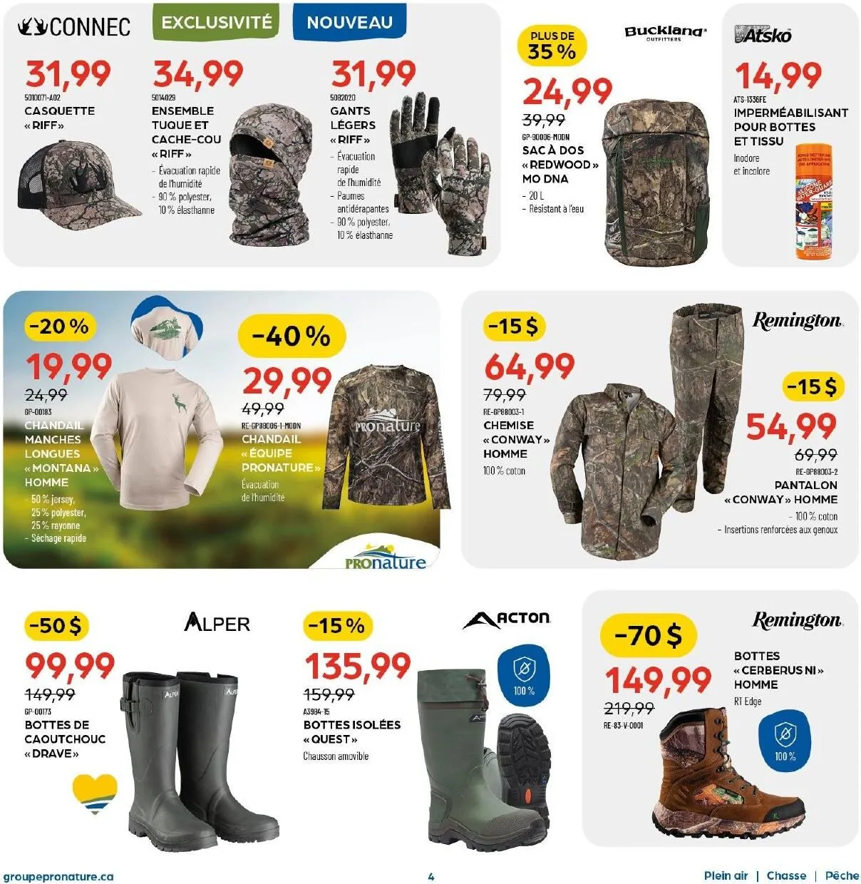 Page 7 de la Circulaire Pronature du 7 au 20 avril 2026