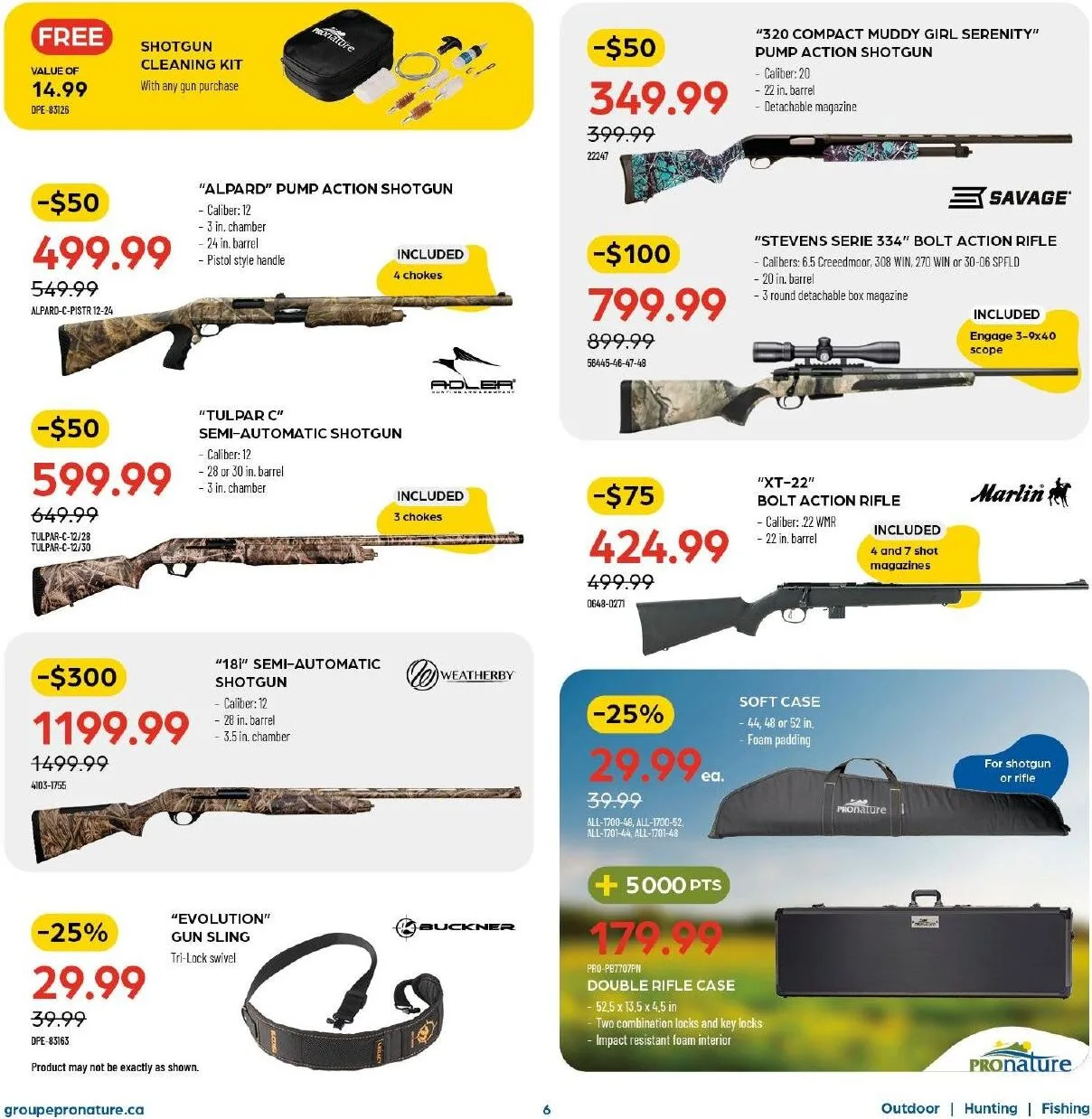 Page 12 de la Circulaire Pronature du 7 au 20 avril 2026