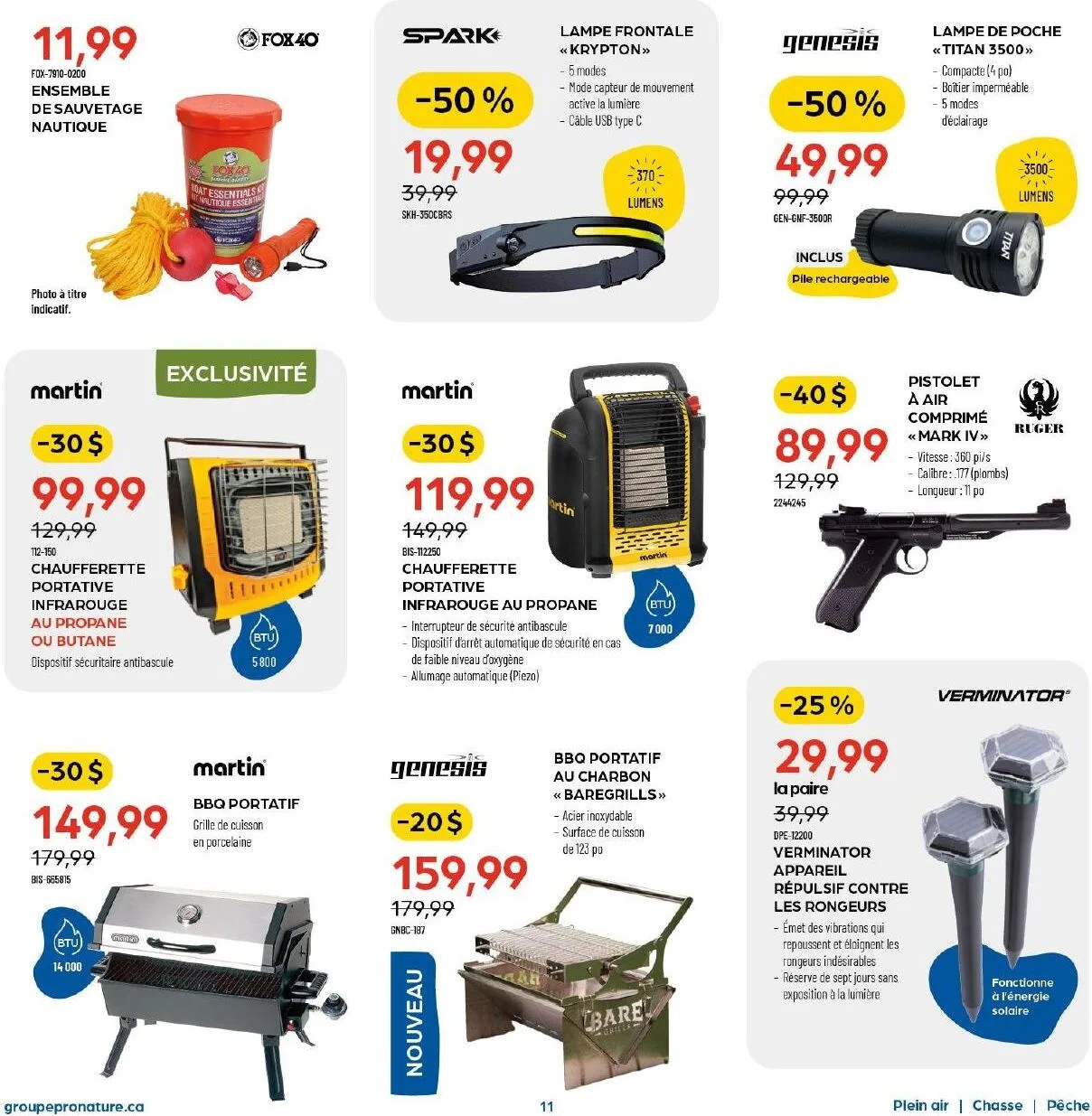 Page 21 de la Circulaire Pronature du 7 au 20 avril 2026