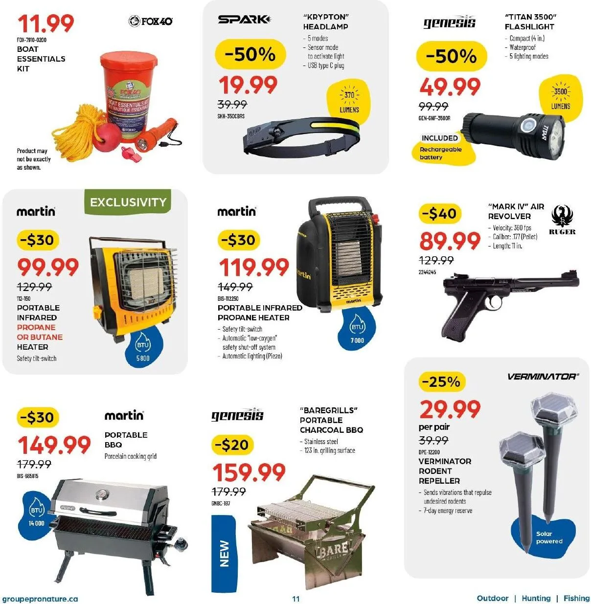 Page 22 de la Circulaire Pronature du 7 au 20 avril 2026