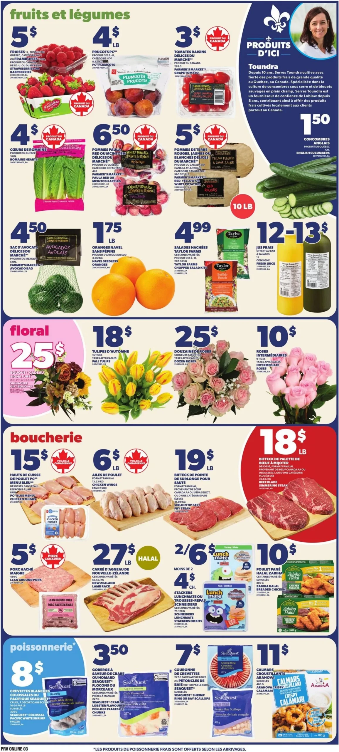 Page 3 de la Circulaire Provigo du 10 au 16 septembre 2026