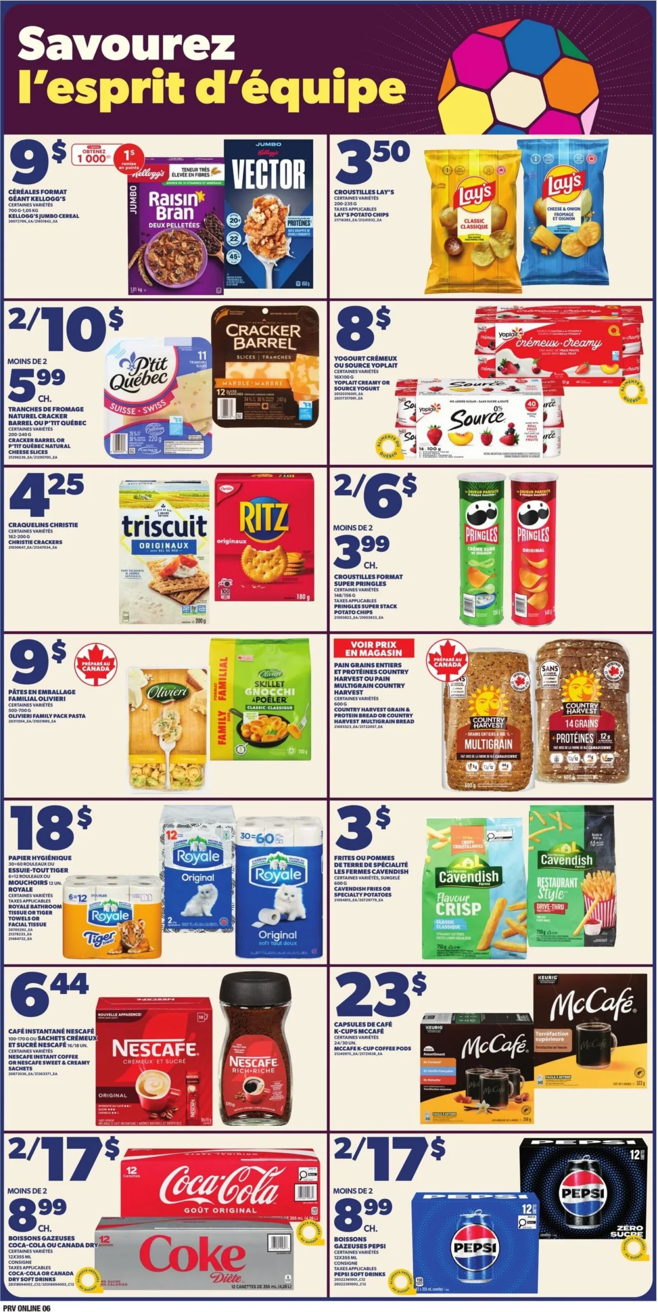 Page 8 de la Circulaire Provigo du 11 au 17 juin 2026