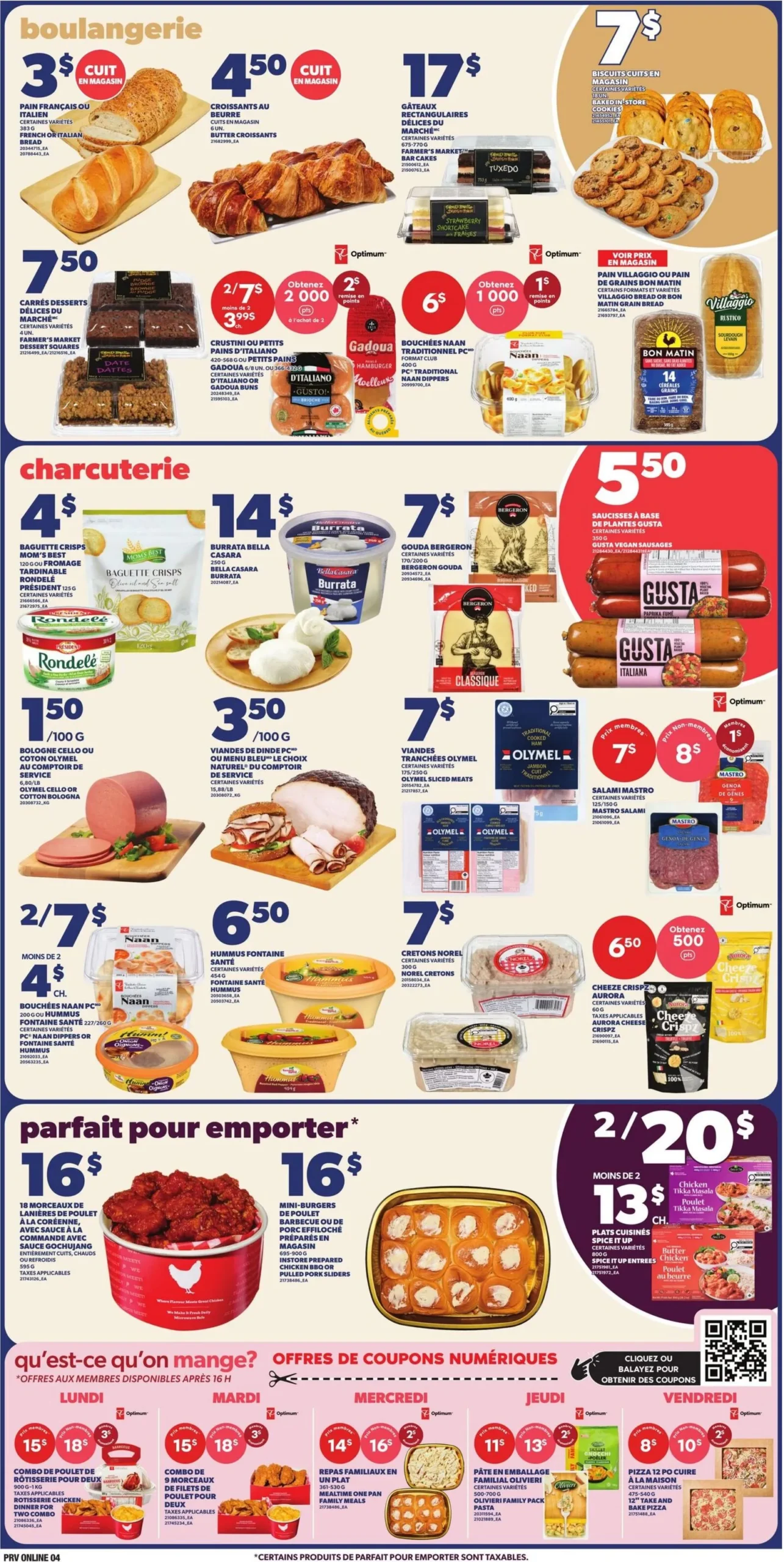 Page 4 de la Circulaire Provigo du 13 au 19 août 2026