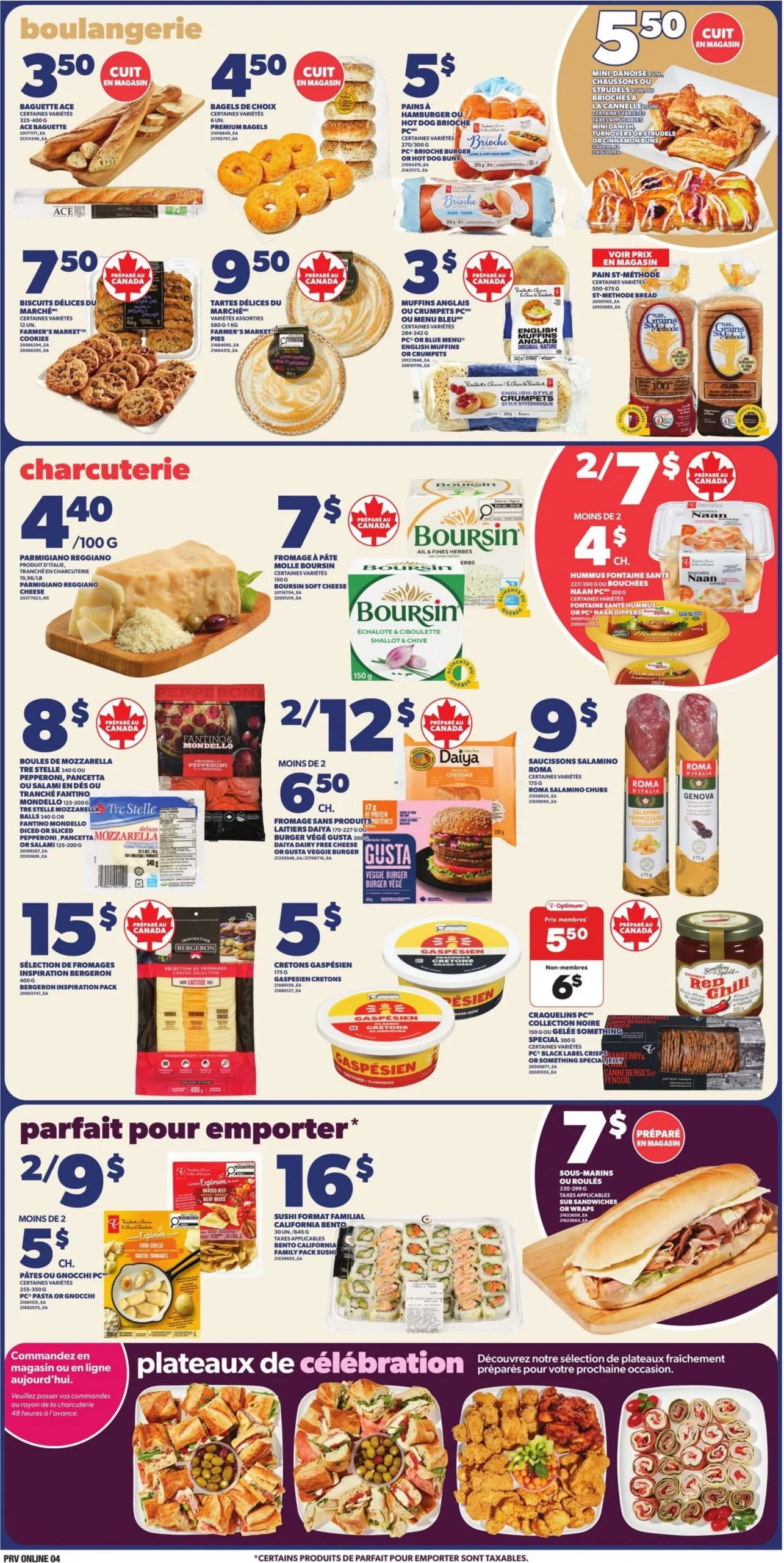 Page 4 de la Circulaire Provigo du 16 au 22 avril 2026