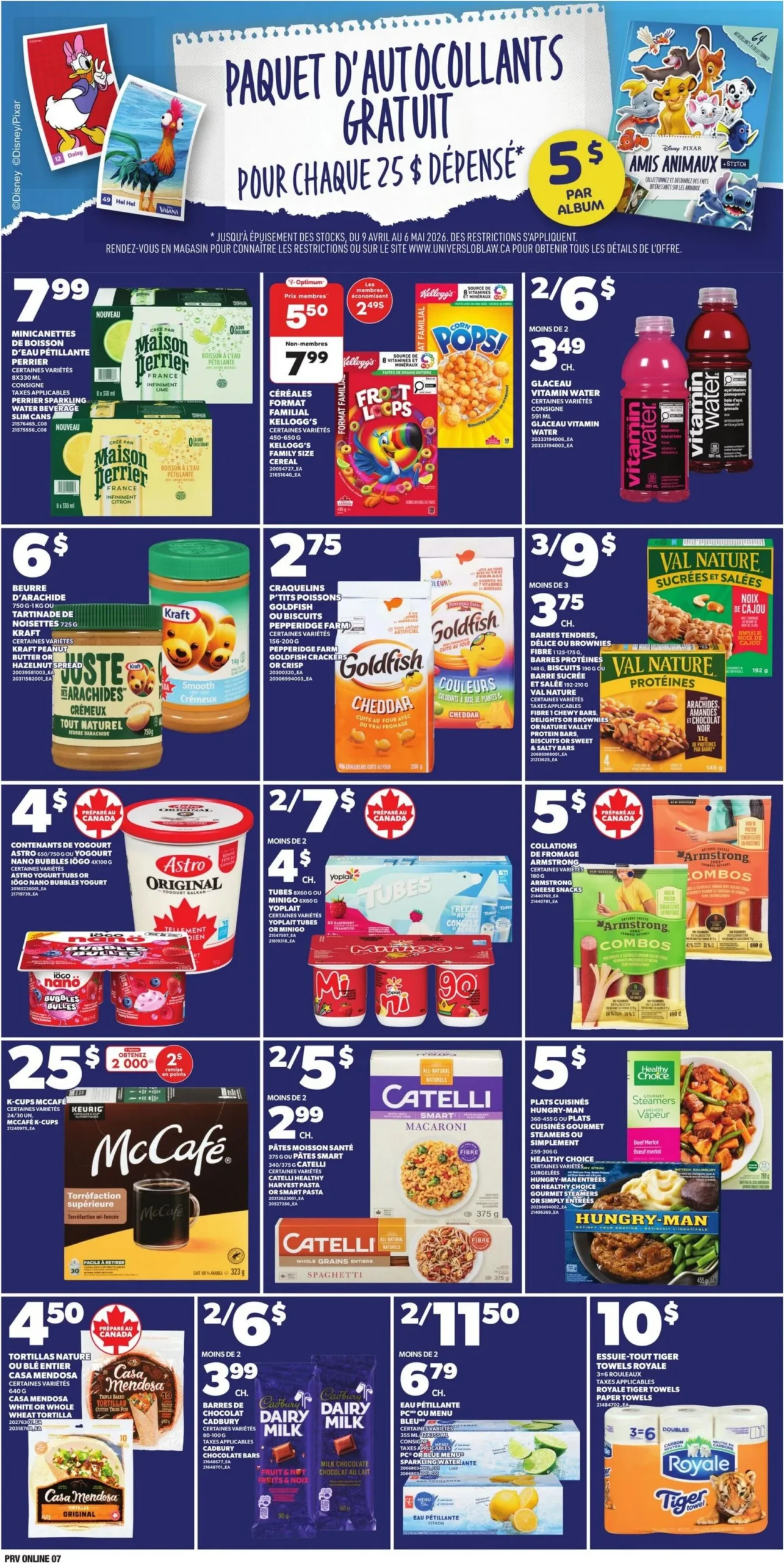 Page 7 de la Circulaire Provigo du 16 au 22 avril 2026