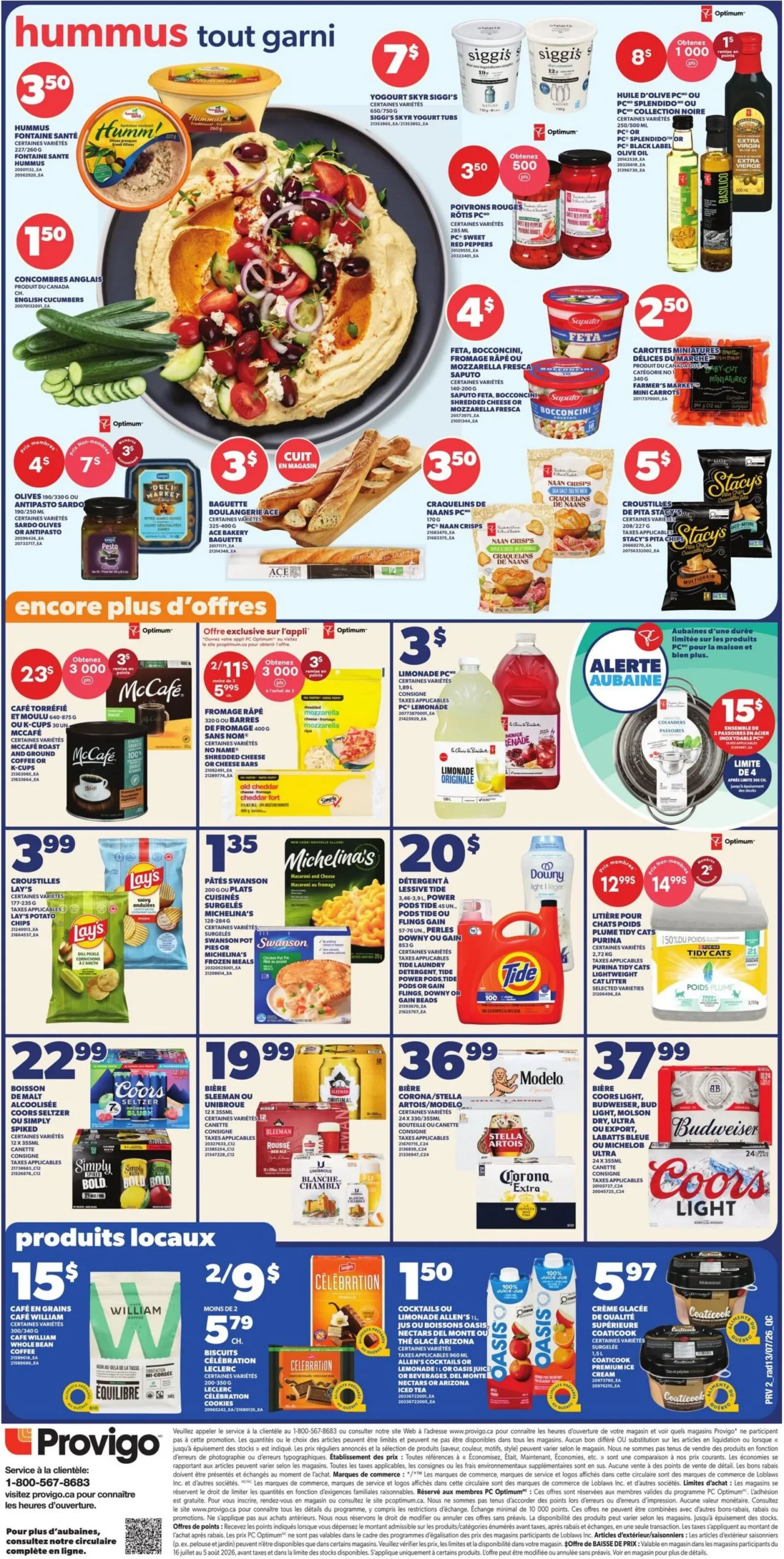 Page 2 de la Circulaire Provigo du 16 au 22 juillet 2026
