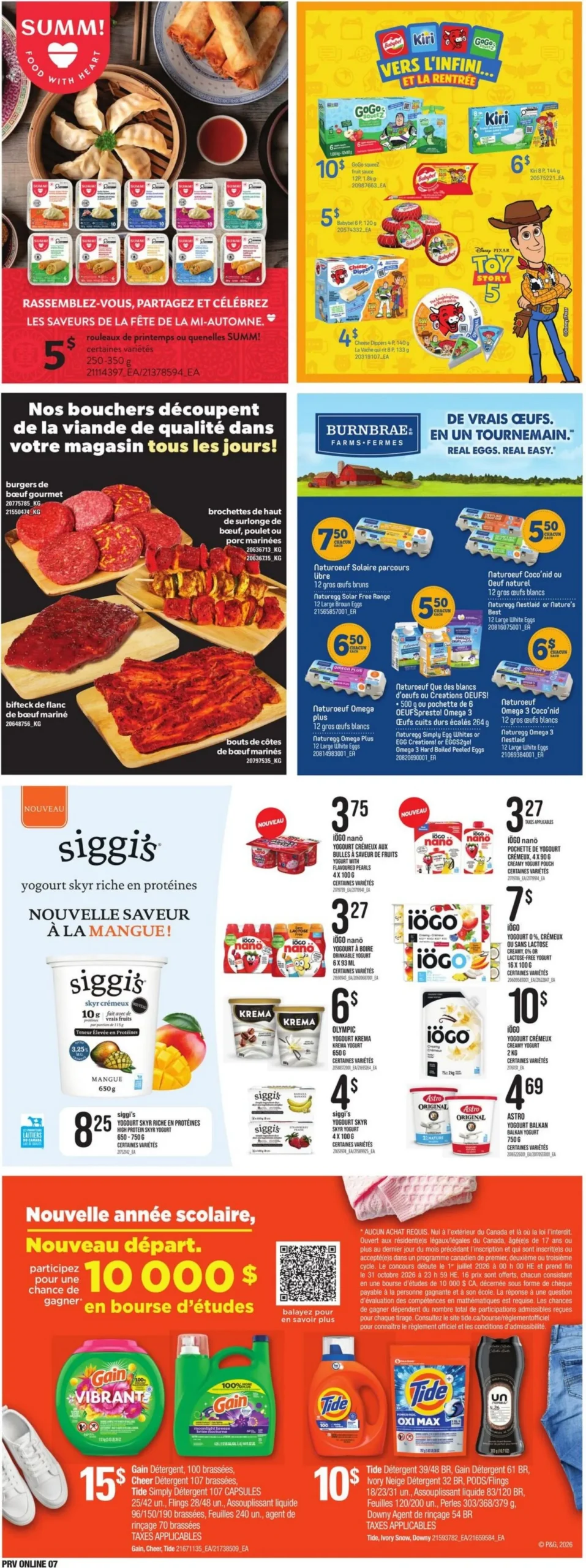 Page 9 de la Circulaire Provigo du 17 au 23 septembre 2026