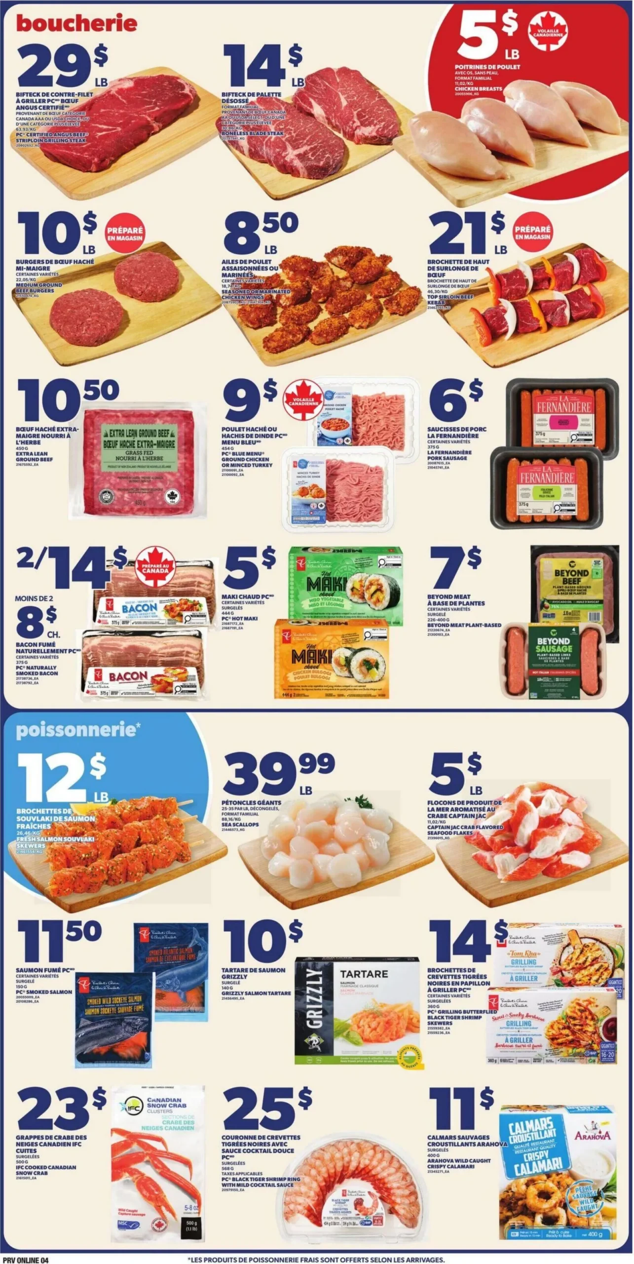 Page 4 de la Circulaire Provigo du 18 au 24 juin 2026