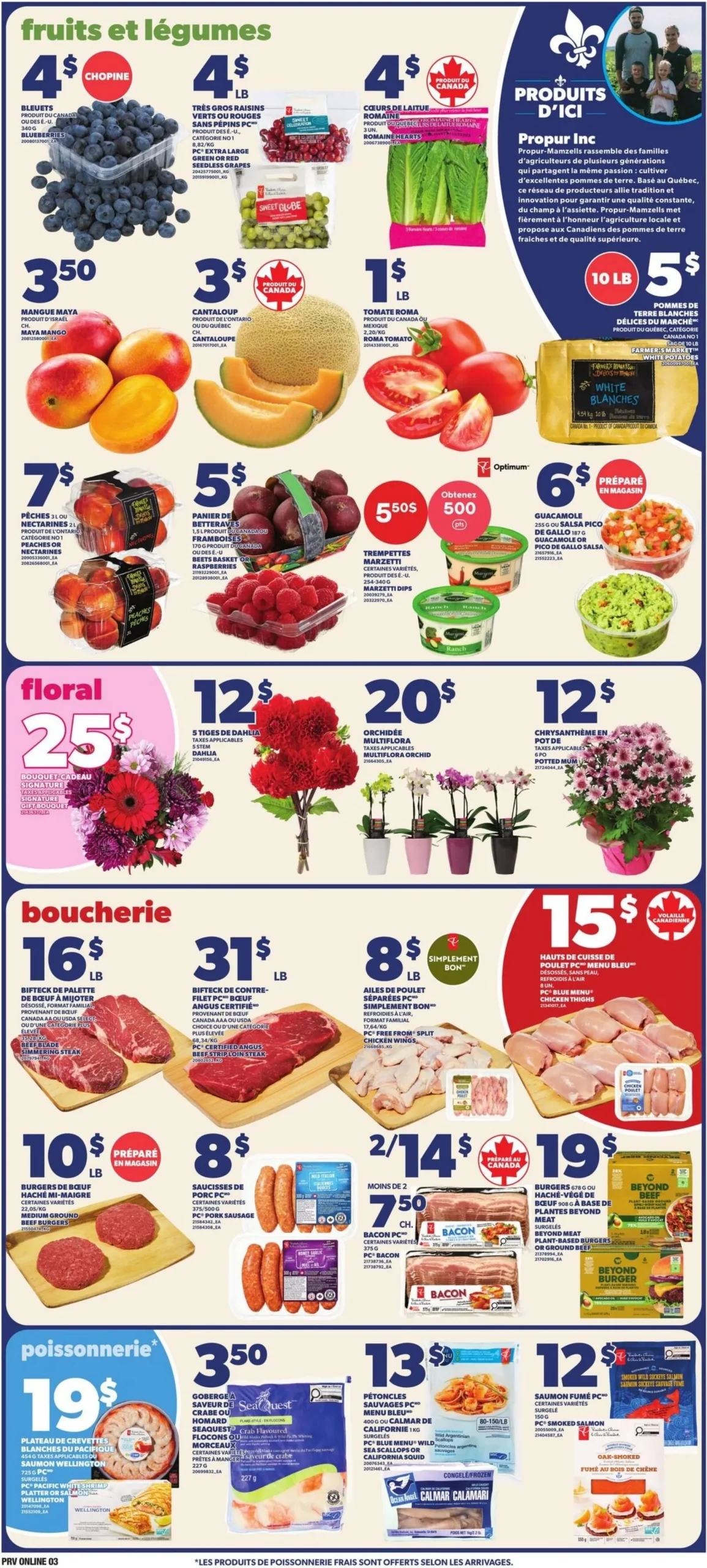 Page 3 de la Circulaire Provigo du 20 au 26 août 2026
