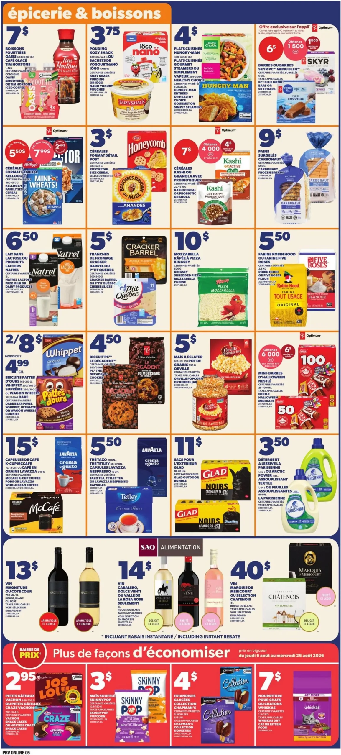 Page 6 de la Circulaire Provigo du 20 au 26 août 2026