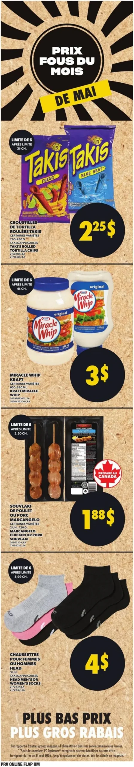 Page 6 de la Circulaire Provigo du 21 au 27 mai 2026