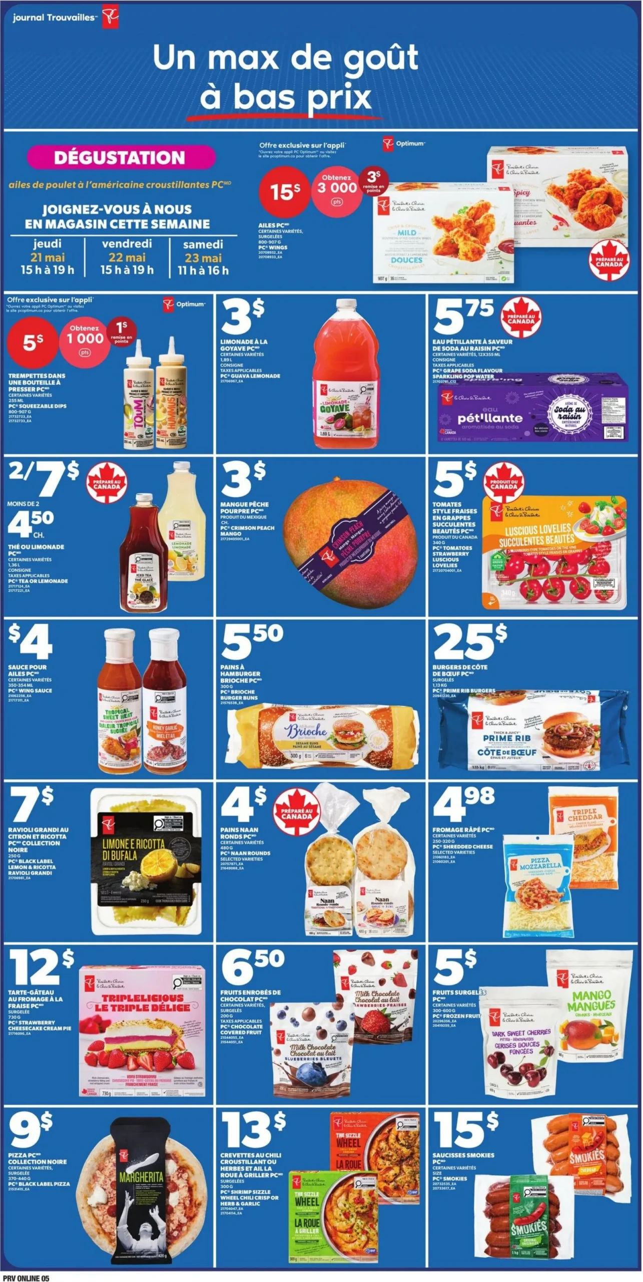Page 7 de la Circulaire Provigo du 21 au 27 mai 2026