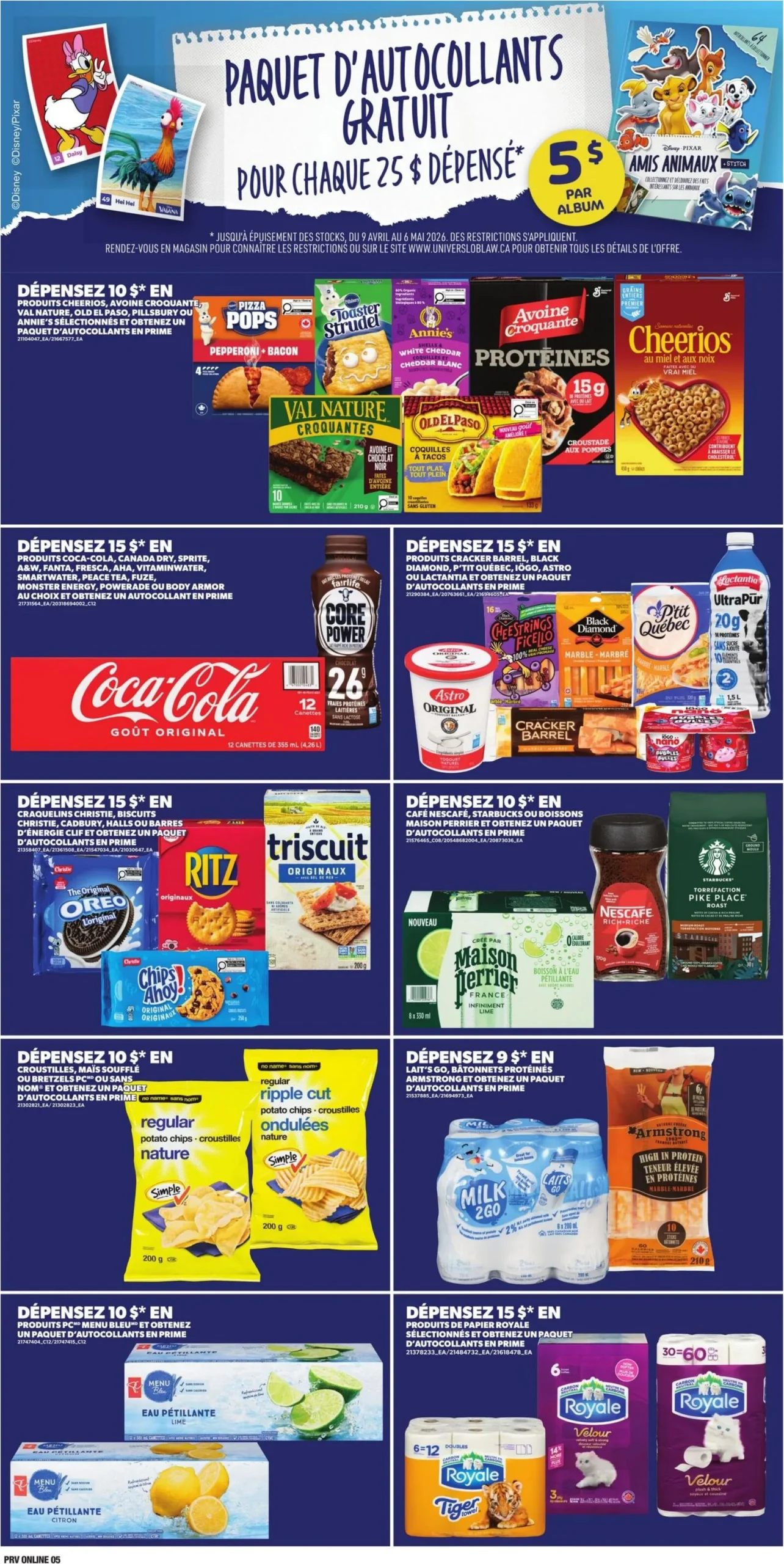 Page 5 de la Circulaire Provigo du 23 au 29 avril 2026