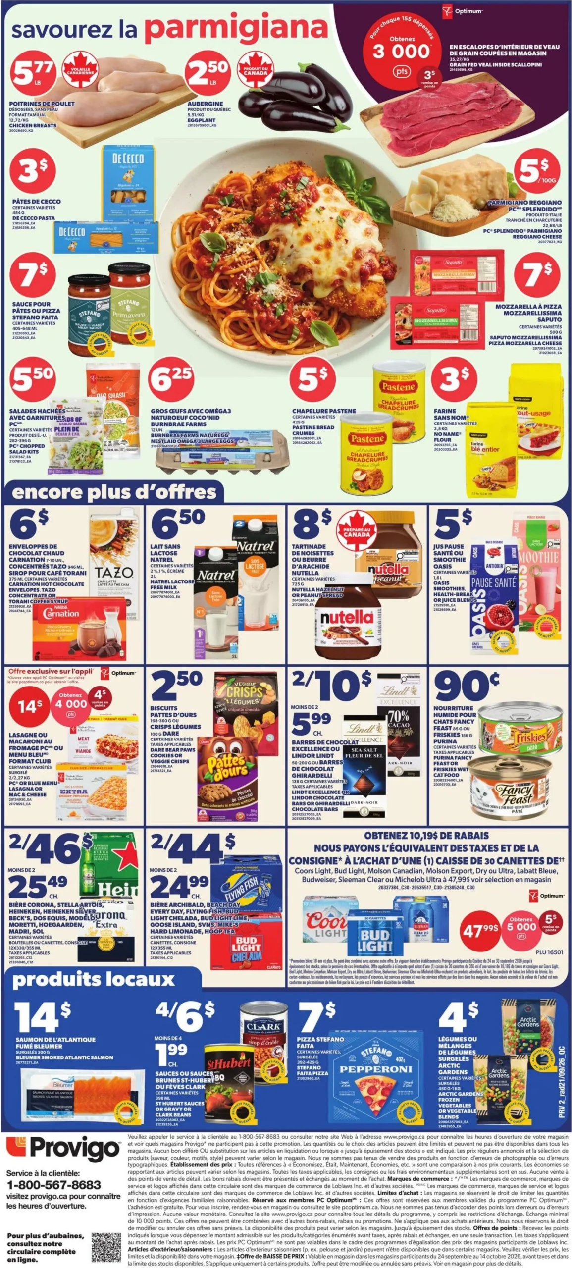 Page 2 de la Circulaire Provigo du 24 au 30 septembre 2026
