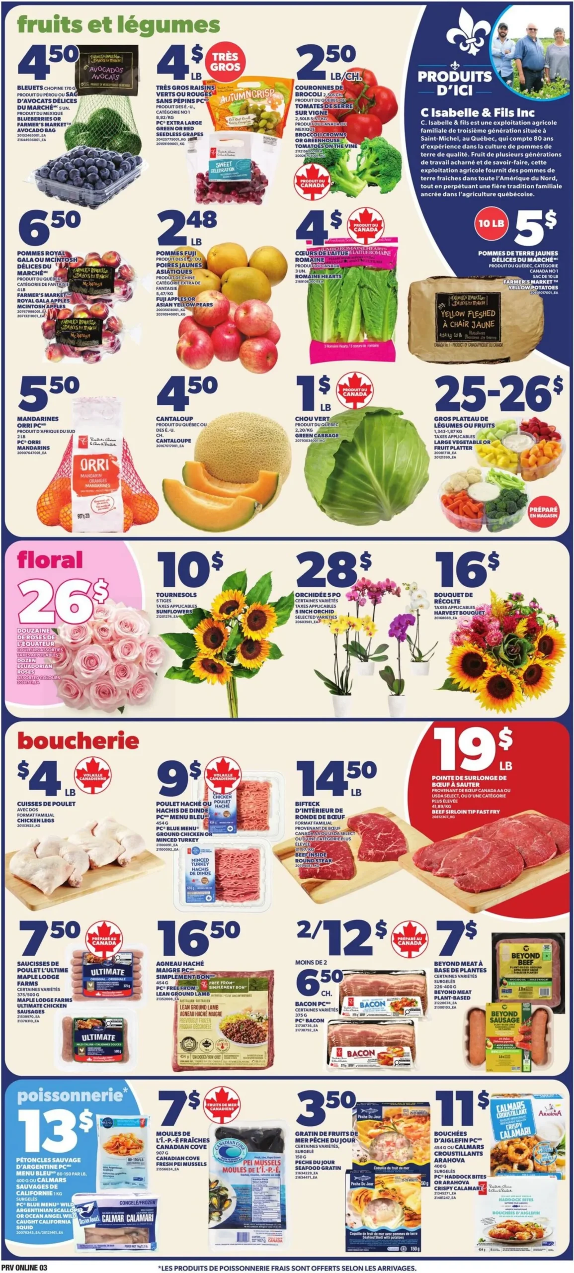 Page 3 de la Circulaire Provigo du 24 au 30 septembre 2026
