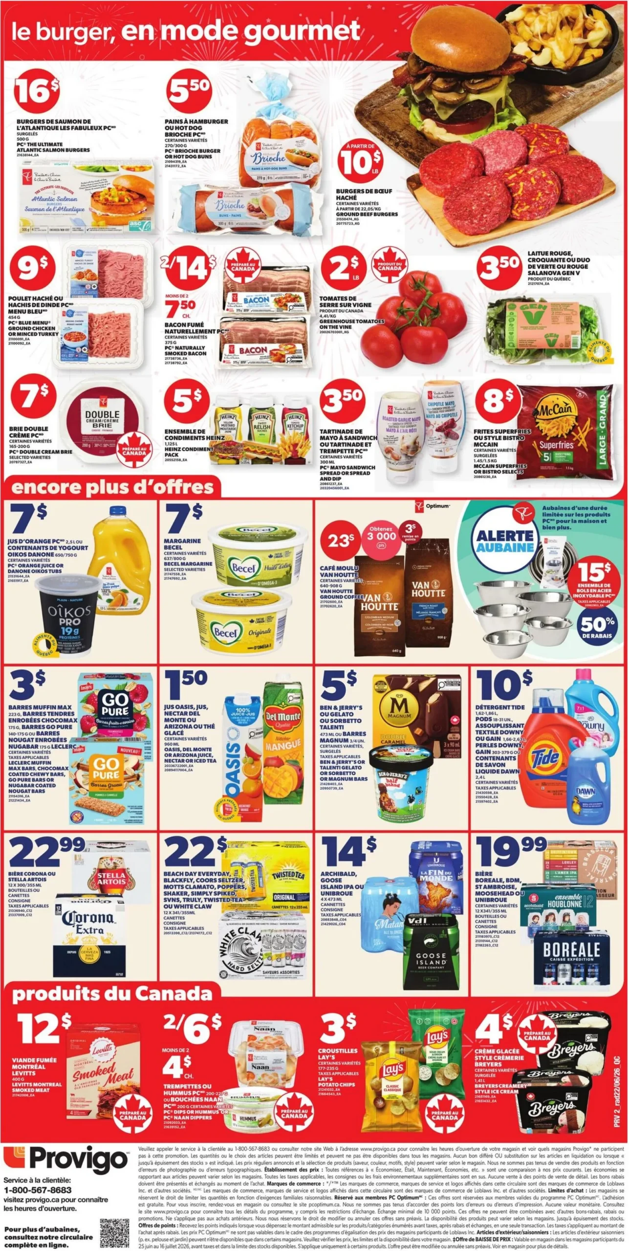 Page 3 de la Circulaire Provigo du 25 juin au 1 juillet 2026