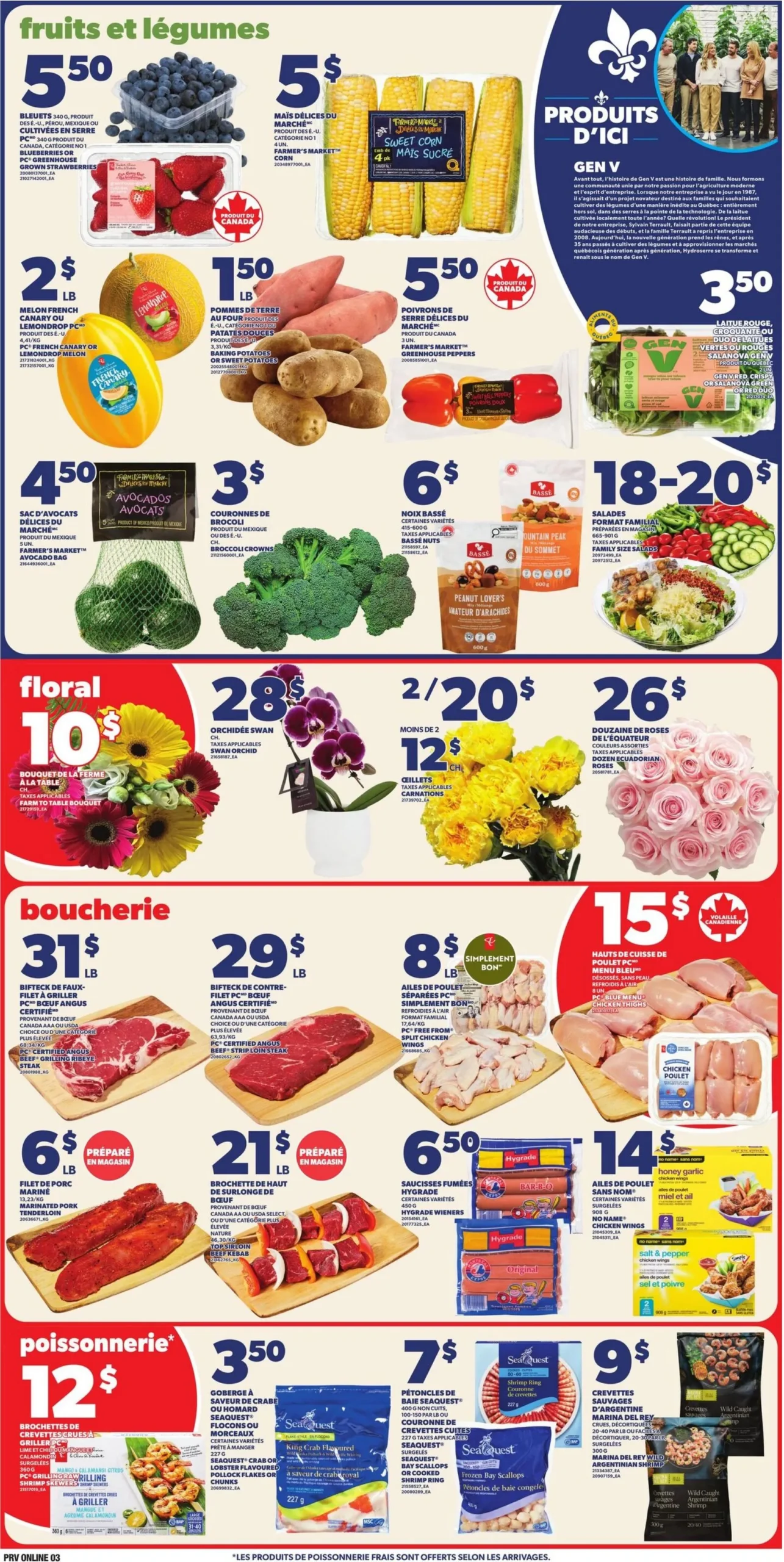 Page 4 de la Circulaire Provigo du 25 juin au 1 juillet 2026