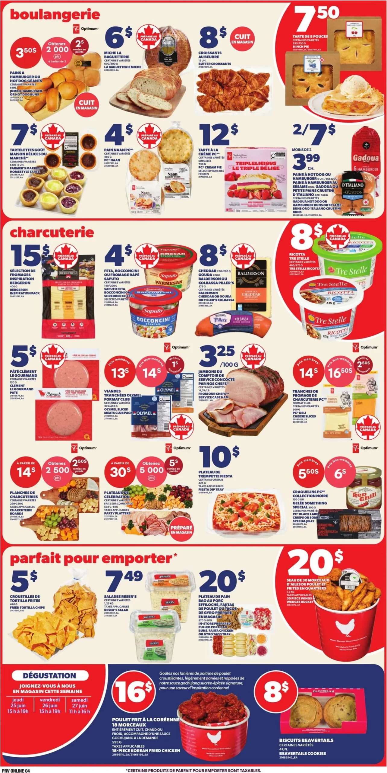 Page 5 de la Circulaire Provigo du 25 juin au 1 juillet 2026