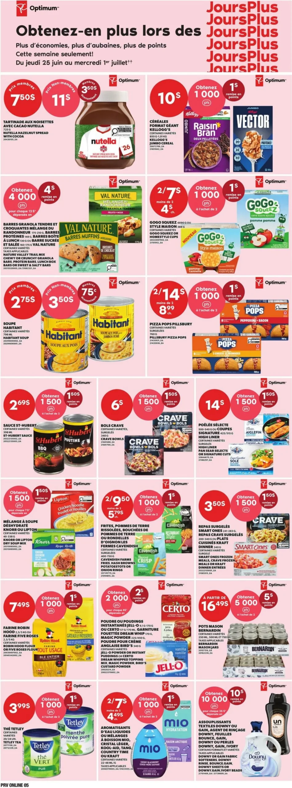 Page 6 de la Circulaire Provigo du 25 juin au 1 juillet 2026