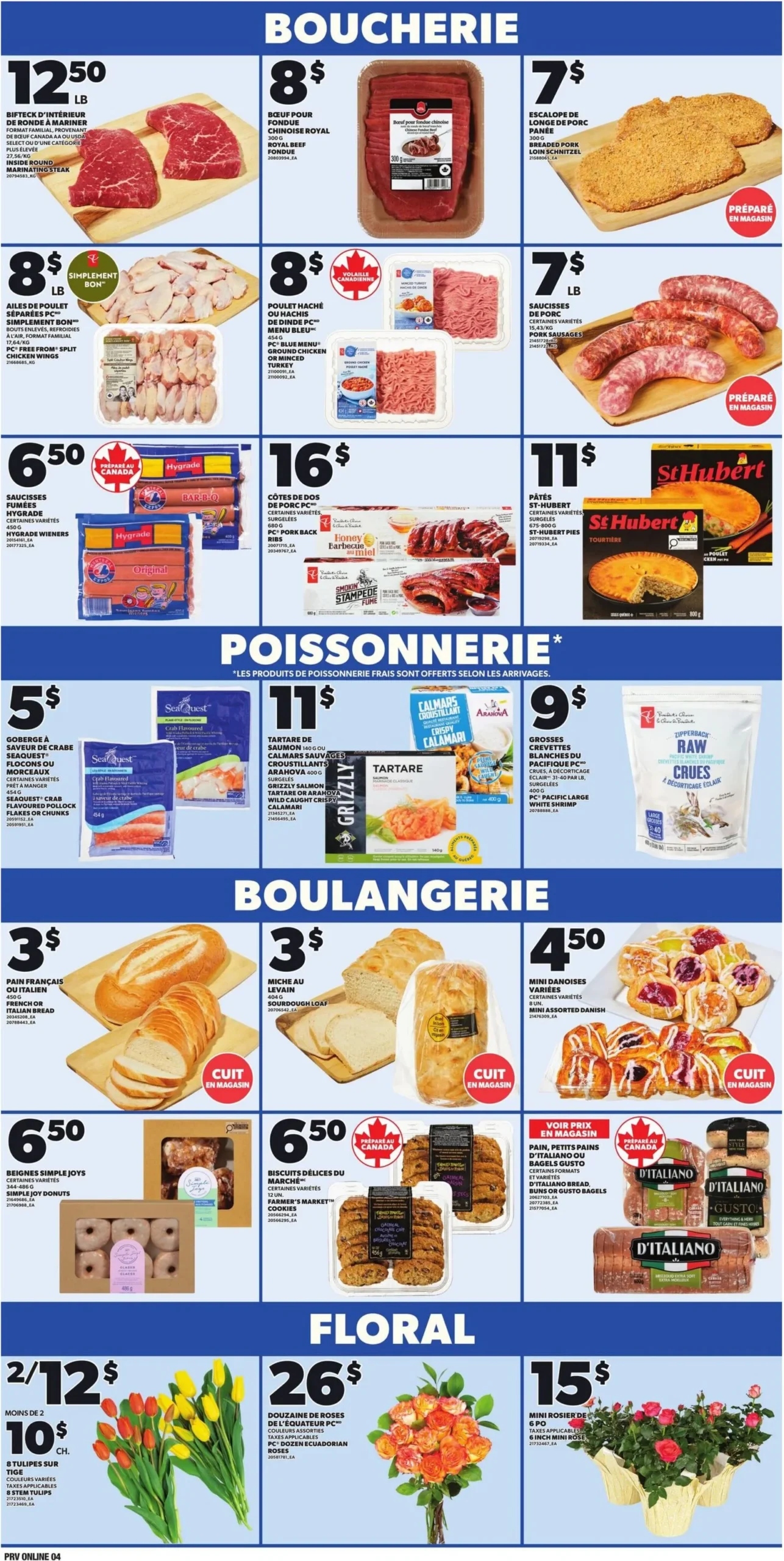 Page 4 de la Circulaire Provigo du 26 février au 4 mars 2026