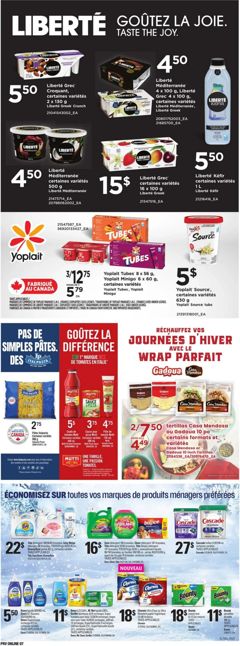 Page 7 de la Circulaire Provigo du 26 février au 4 mars 2026
