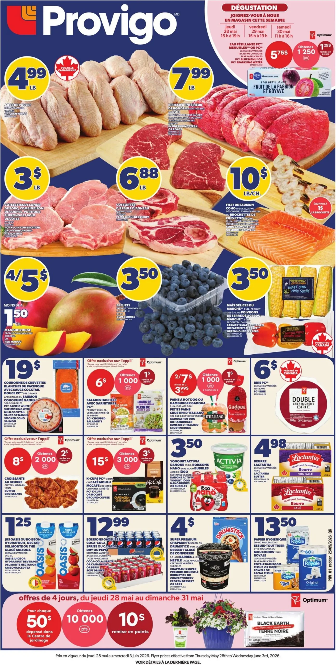Page 1 de la Circulaire Provigo du 28 mai au 3 juin 2026