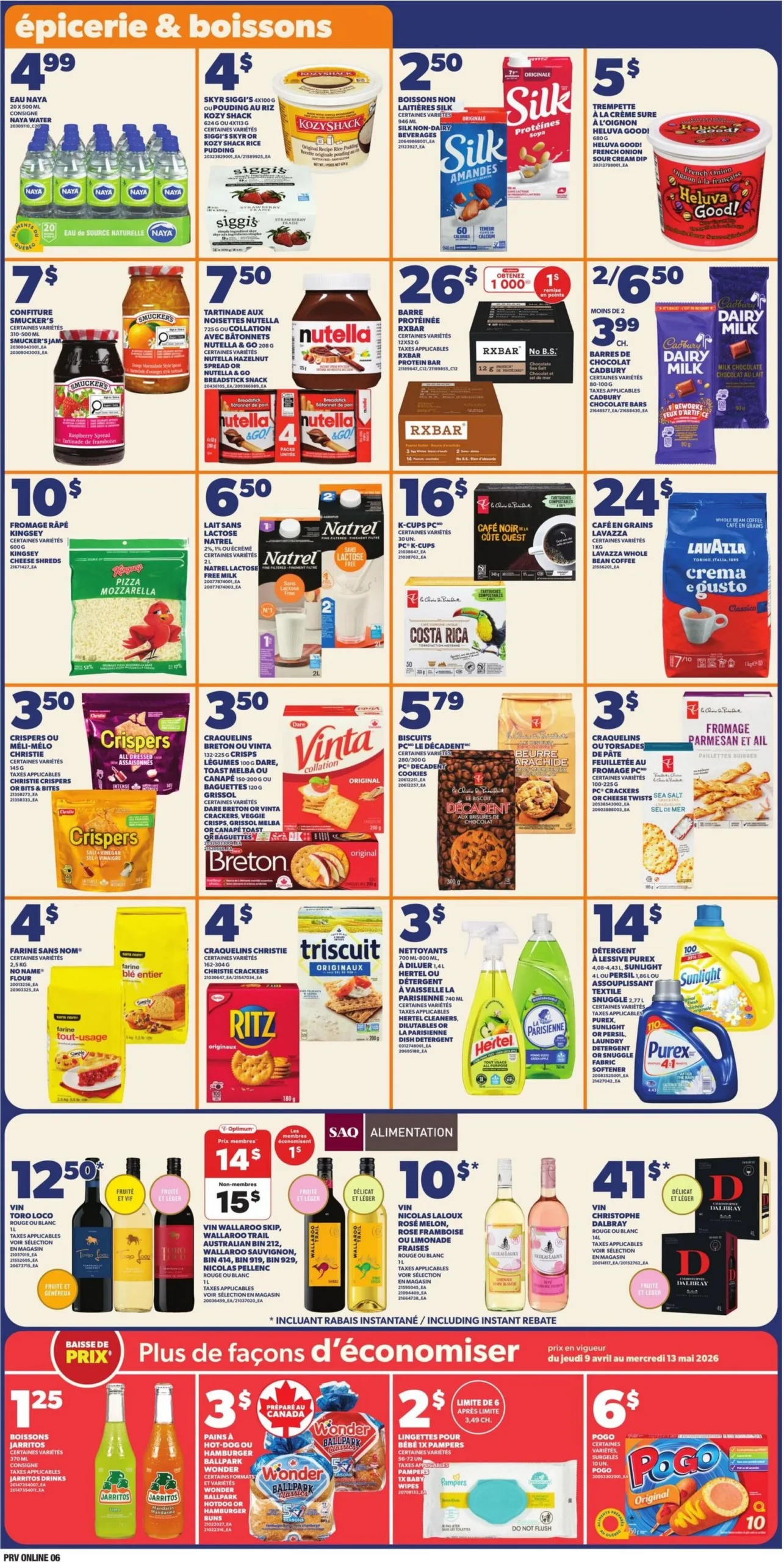 Page 8 de la Circulaire Provigo du 30 avril au 6 mai 2026