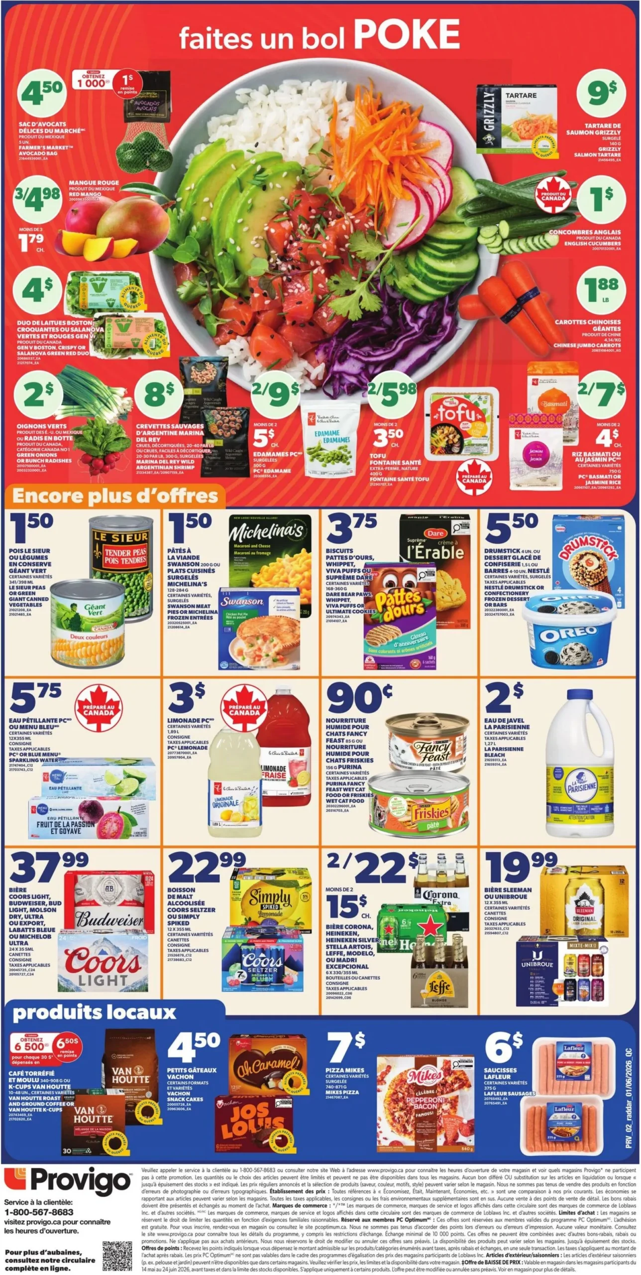 Page 2 de la Circulaire Provigo du 4 au 10 juin 2026