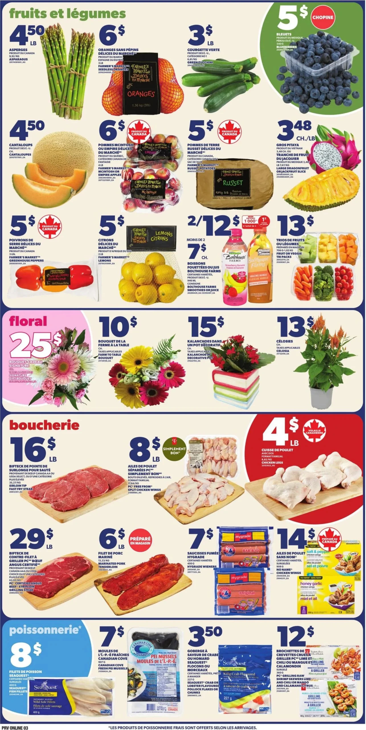 Page 4 de la Circulaire Provigo du 4 au 10 juin 2026