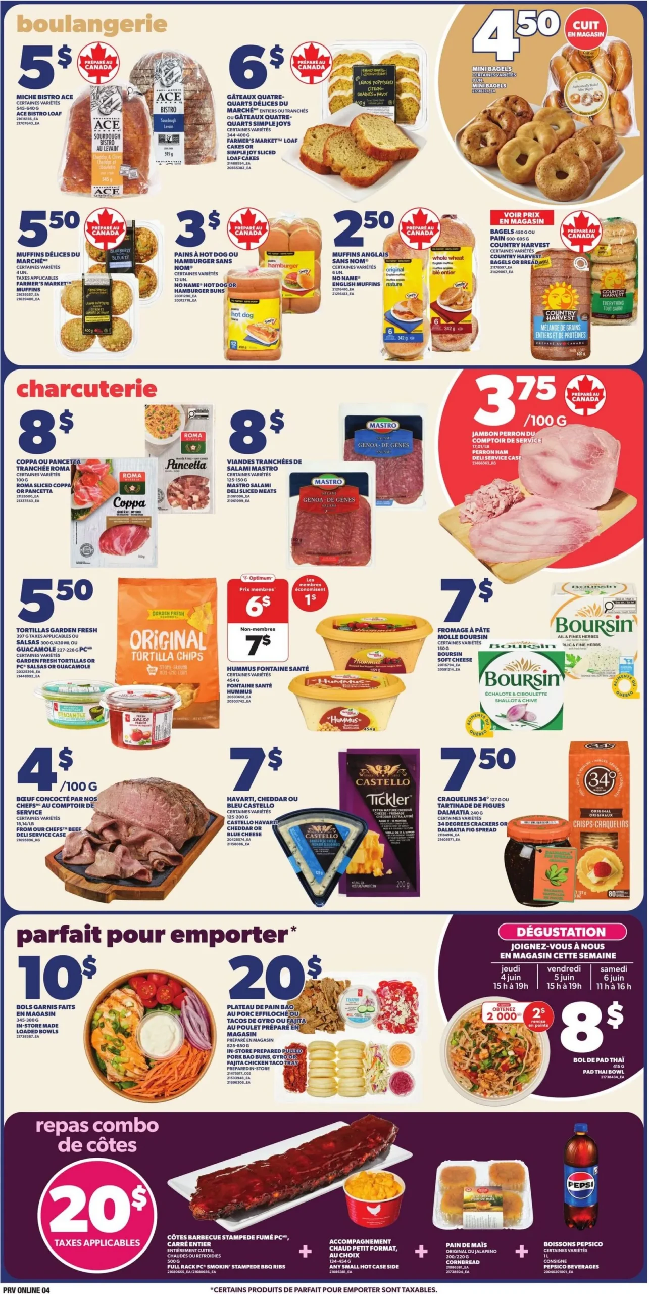 Page 5 de la Circulaire Provigo du 4 au 10 juin 2026