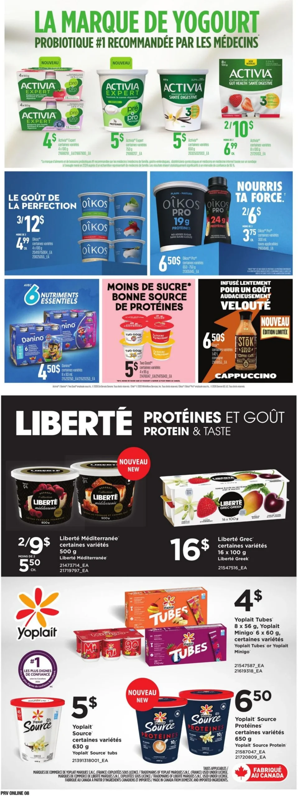 Page 10 de la Circulaire Provigo du 4 au 10 juin 2026