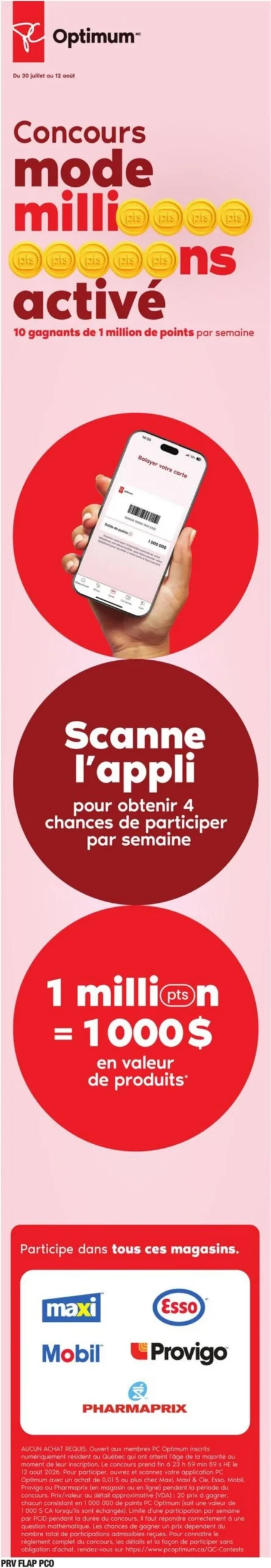 Page 3 de la Circulaire Provigo du 6 au 12 août 2026
