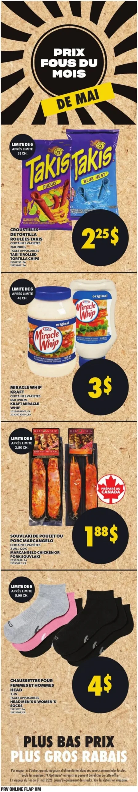Page 5 de la Circulaire Provigo du 7 au 13 mai 2026