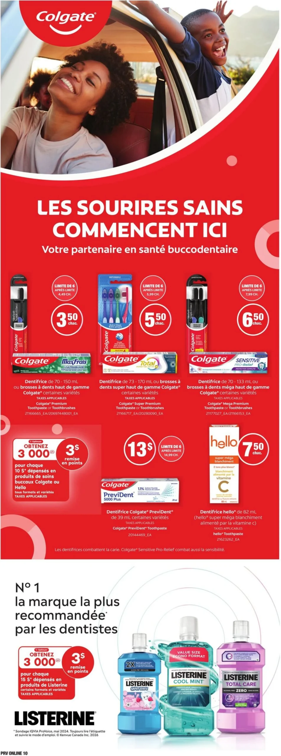 Page 11 de la Circulaire Provigo du 9 au 15 avril 2026