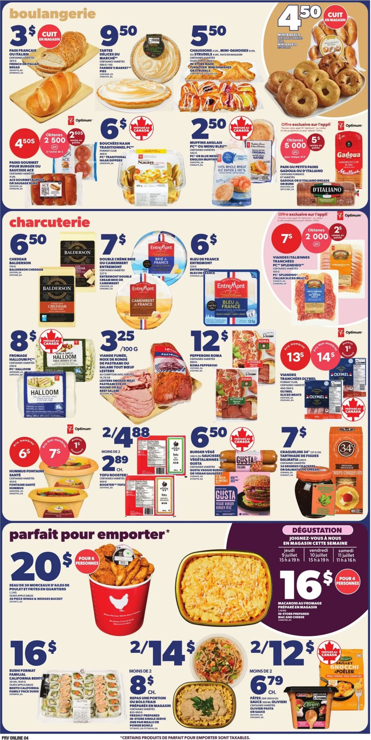 Page 6 de la Circulaire Provigo du 9 au 15 juillet 2026