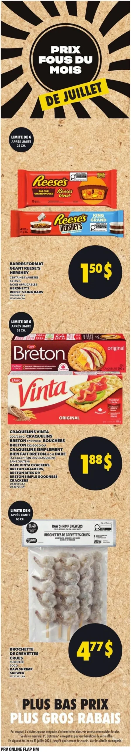 Page 7 de la Circulaire Provigo du 9 au 15 juillet 2026
