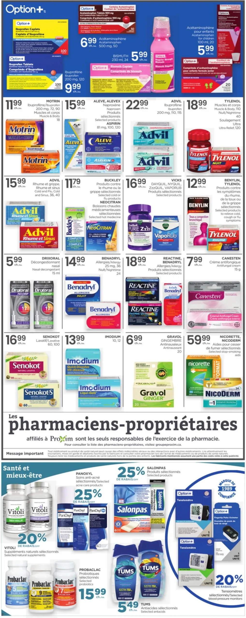 Page 3 de la Circulaire Proxim du 17 au 23 septembre 2026