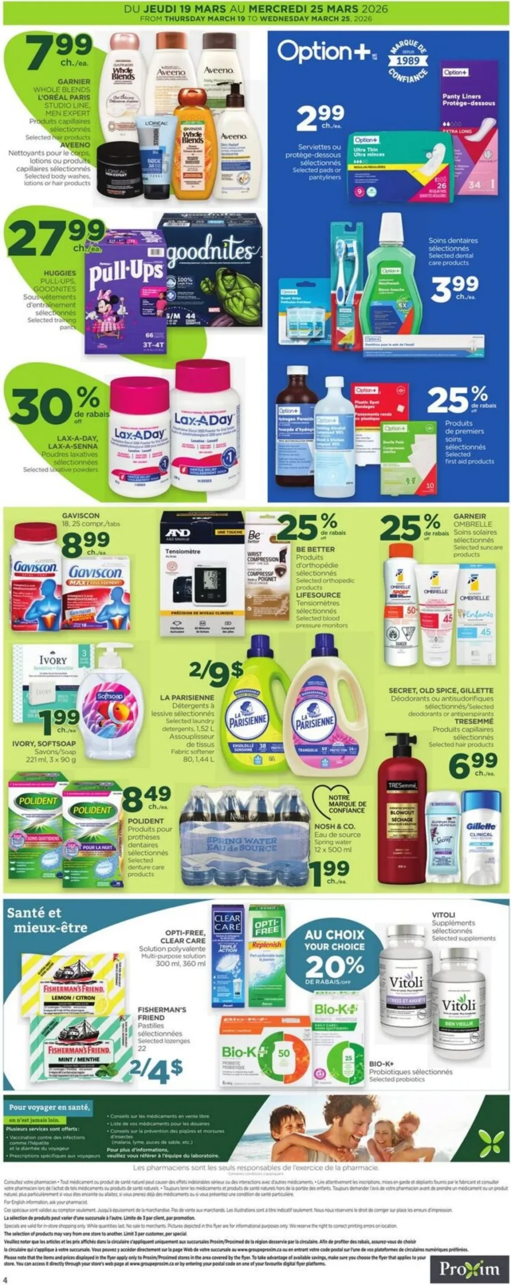 Page 2 de la Circulaire Proxim du 19 au 25 mars 2026